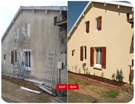 Ravalement de façade à Rouen 76100